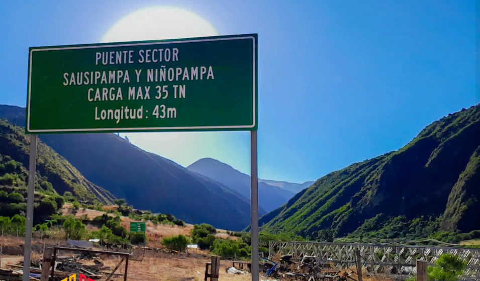 GOBIERNO REGIONAL DE APURÍMAC CONCLUYE LA CONSTRUCCIÓN DEL PUENTE NIÑOPAMPA, OBRA CLAVE PARA LA CONECTIVIDAD DE CHALHUANCA